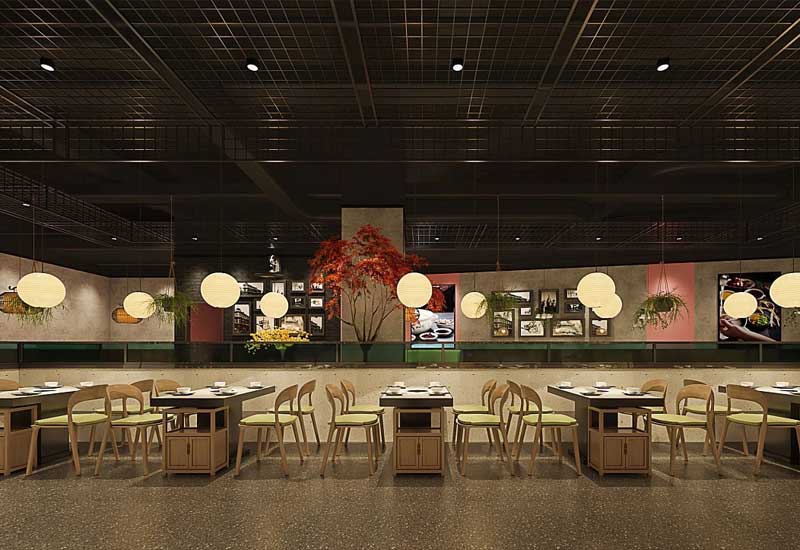 鄭州中餐廳裝修工期安排：低預算設計費、及高性價比材料